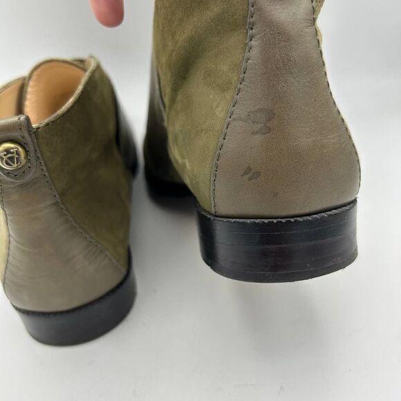 VC Signature by Vince Camuto 7M    Ankle Booties    Green Vi-Tallon Leather - Picture 8 of 11